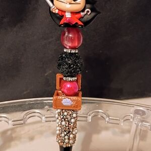 Vampire Themed Beaded Pen